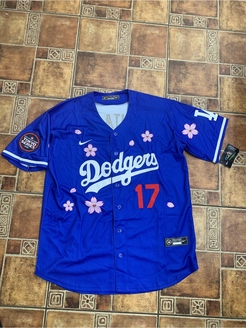 Nike Los Angeles Dodgers 2025 Murakami Tokyo edition Ohtani jersey size L